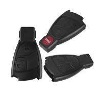 10X Replacements Remote Car Key Cover Shell For Mercedes Benz B C E ML S CLK CL Smart Key Fob Case 2/3/4 Button No Logo