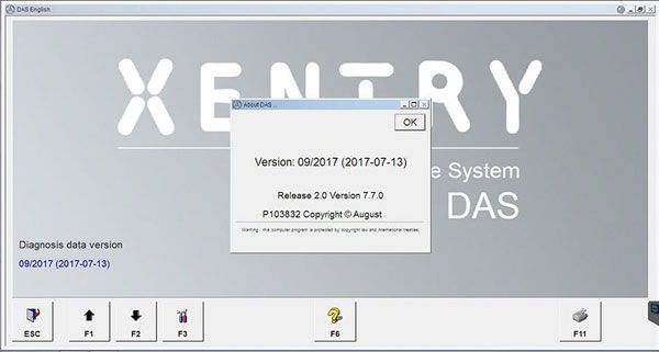 New 256GB SSD 2017.9 Xentry OpenShell MB SD Connect Compact C4 Software DELL D630 Format Support WIN7/WIN10 System