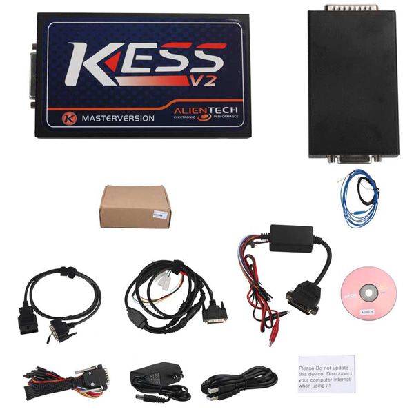 New V2.37 KESS V2 OBD Tuning Kit Master Version No Token Limitation Firmware V3.099