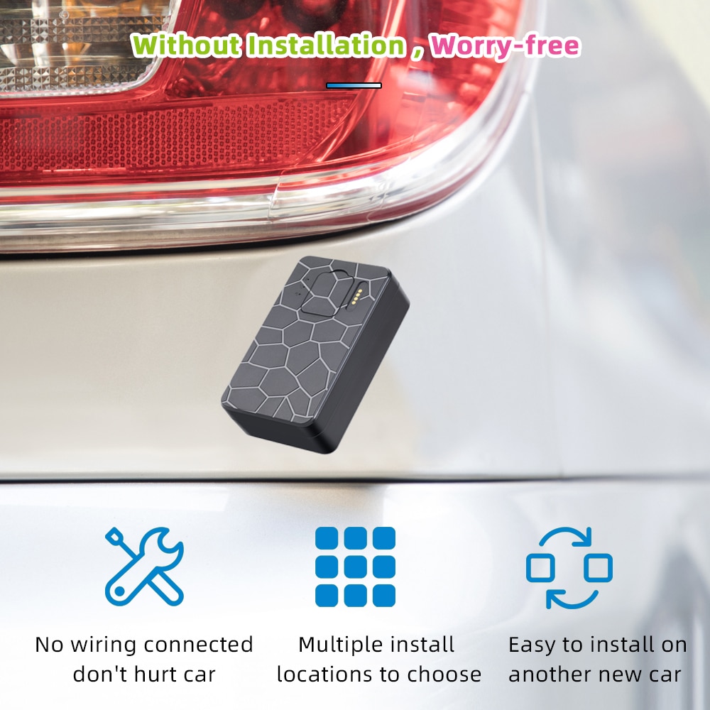 G50 2G 4G GPS Tracker 10000mAh Long Standby IP67 Waterproof Strong Magnetic SOS Anti Lost Alarm for Vehicle Car Bus Taxi Fleets