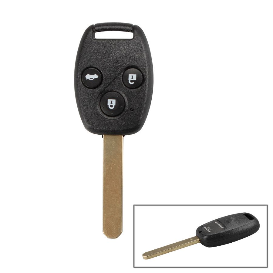 2005-2007 Remote Key 3 Button and Chip Separate ID:13 (433MHZ) for Honda Fit ACCORD FIT CIVIC ODYSSEY 10pcs/lot
