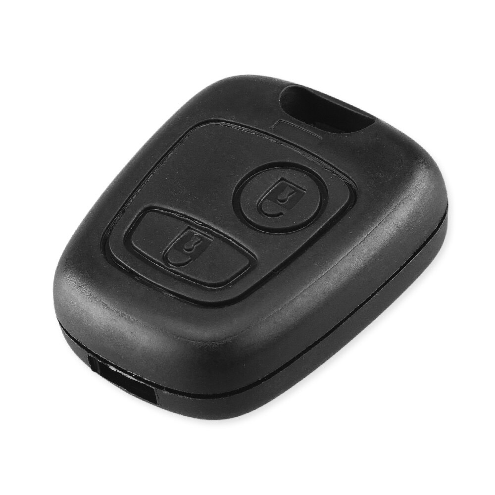 Key Shell For Peugeot 107 207 307 407 406 806 For Citroen C1 C2 C3 C4 C5 Picasso Berlingo Saxo 2 Button Remote Key Case