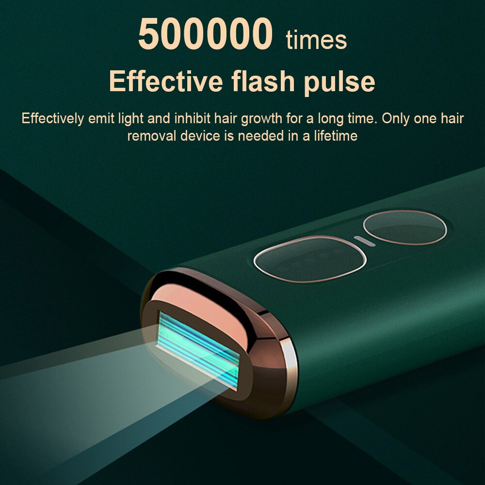 500000 Flash IPL Laser Hair Removal Epilator Women Bikini Trimmer Hair Remover Permanent Epilator Painless Lady Photoepilator