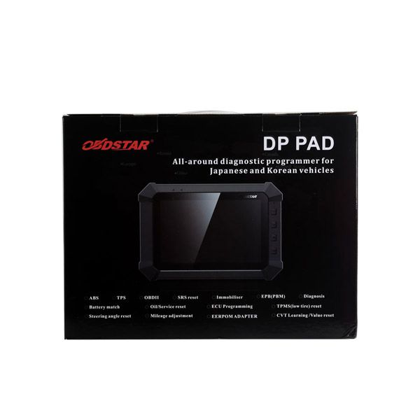 OBDSTAR DP Pad Tablet IMMO ODO EEPROM PIC OBDII Tool for Japanese and South Korean Vehicles