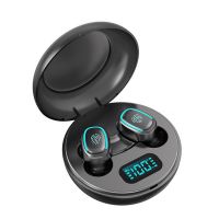 True Wireless Headphones Bluetooth BT 5.0 Mini TWS Earbuds Sweatproof Sport Headset In-ear Wireless Earphones with Mic