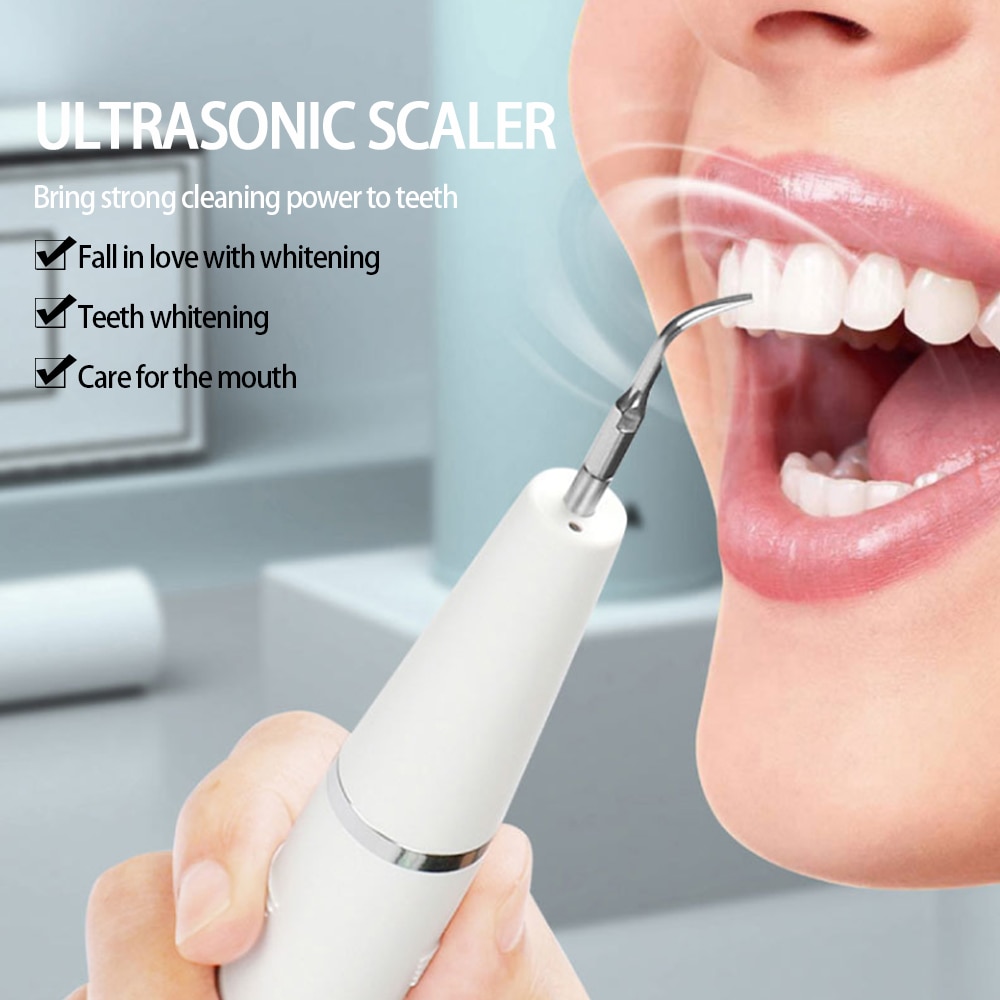 New 5 Modes Ultrasonic Dental Scaler Water Tooth Cleaner Sonic Dental Calculus Remover Dental Scaling Tools with LED Spotlight