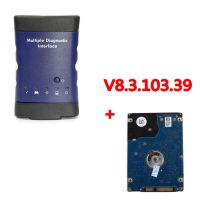 WIFI GM MDI Multiple Diagnostic Interface with V8.3.103.39 GDS2 Tech 2 Win Software Sata HDD for Vauxhall Opel Buick and Chevrolet