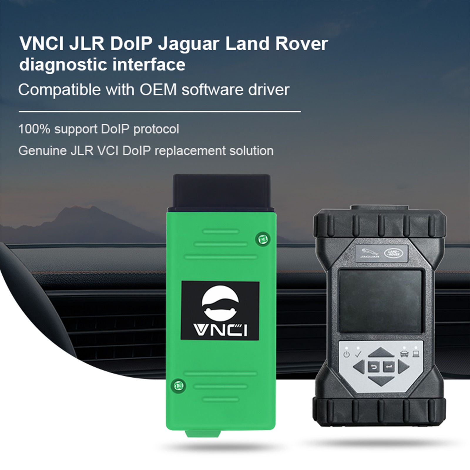 2024 VNCI Diagnostic Scanner for JLR DOIP Jaguar Land Rover Supports SDD Pathfinder