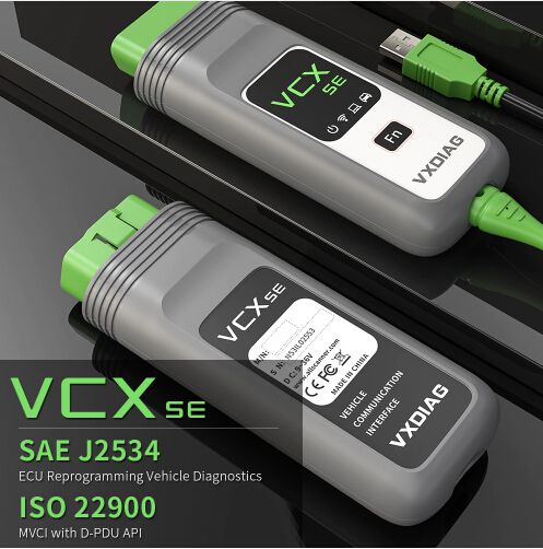 VXDIAG VCX SE for BMW Diagnostic and Programming Tool with Software HDD Support Online Coding