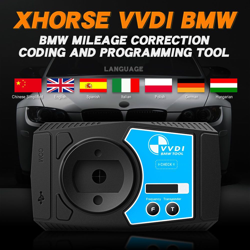 V1.6.0 Xhorse VVDI BMW Immobilizer, Coding and Programming Tool with Free Mini Key Tool