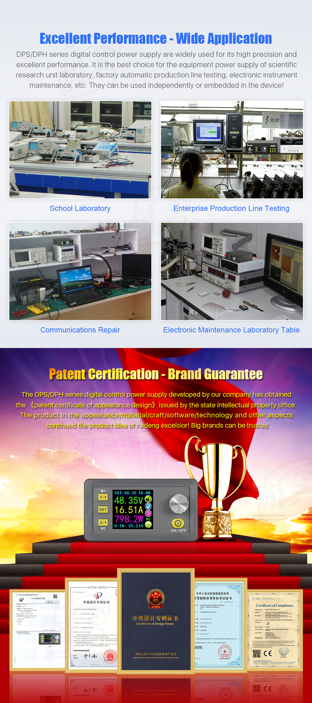 DPS5020 Constant Voltage current DC DC Step-down communi