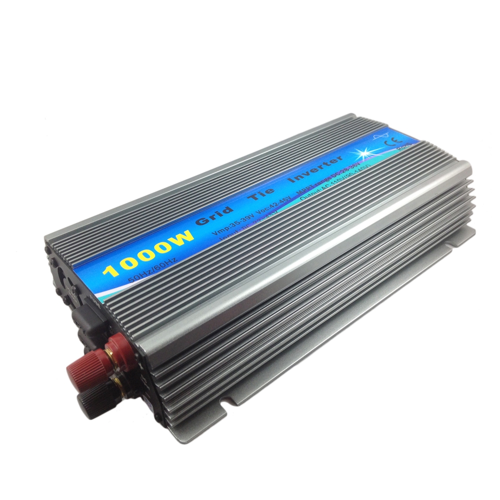 1000W 30V/36V MPPT Solar Grid Tie Inverter Function Pure Sine Wave 110V Or 230V Output 60 72 CELLS Panel Input On Grid Tie Inversor