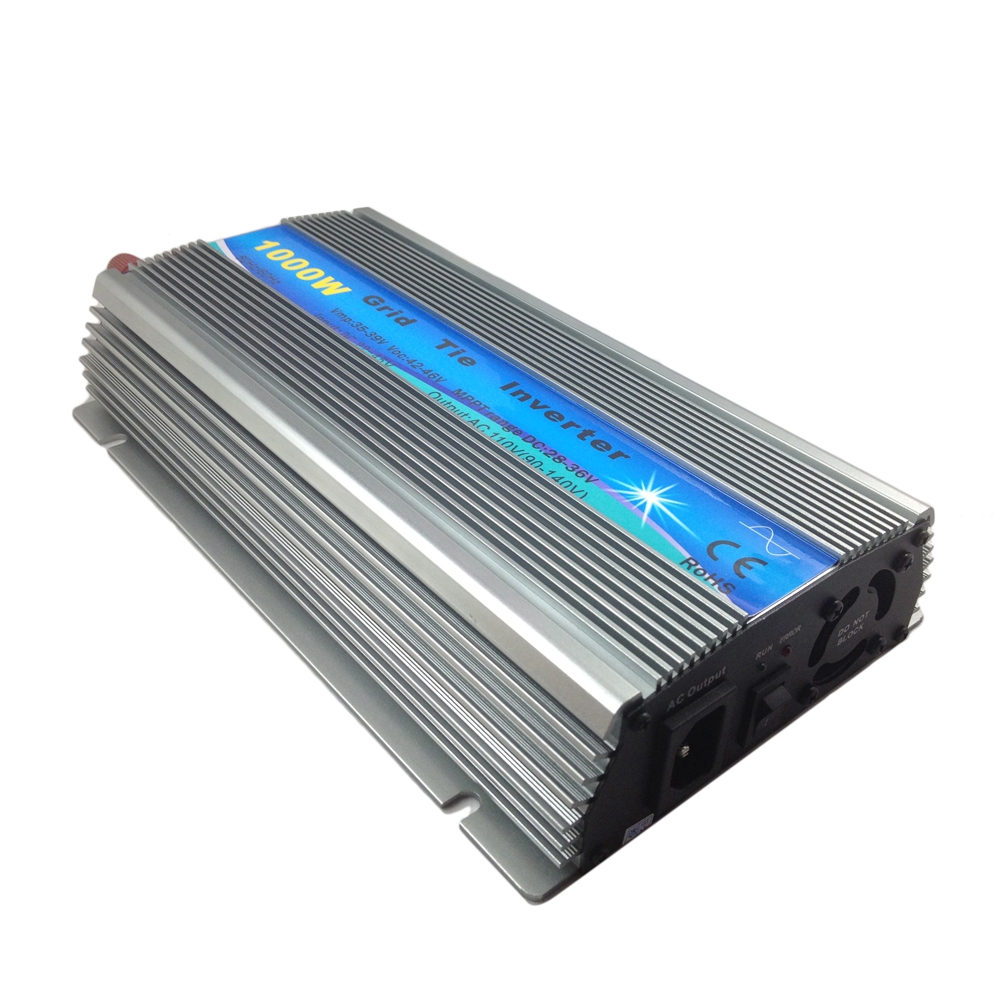 1000W 30V/36V MPPT Solar Grid Tie Inverter Function Pure Sine Wave 110V Or 230V Output 60 72 CELLS Panel Input On Grid Tie Inversor