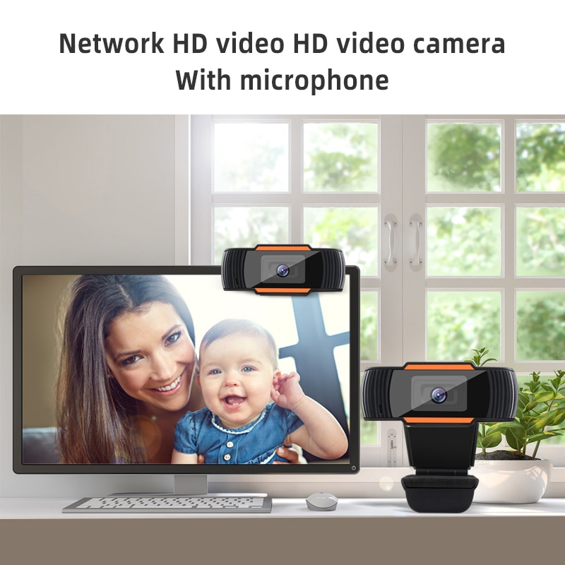 1080P Full HD USB Web Camera With Microphone USB Plug And Play Video Call Web Cam For PC Computer Desktop Gamer Webcast
