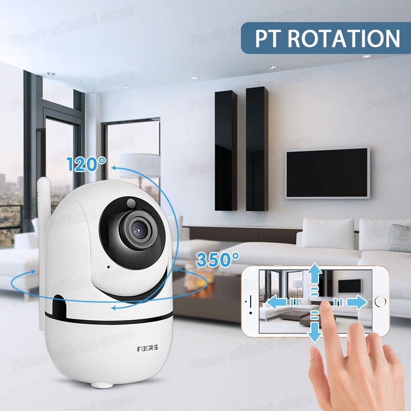 1080P IP Camera Tuya Smart Surveillance Camera Automatic Tracking Smart Home Security Indoor WiFi Wireless Baby Monitor