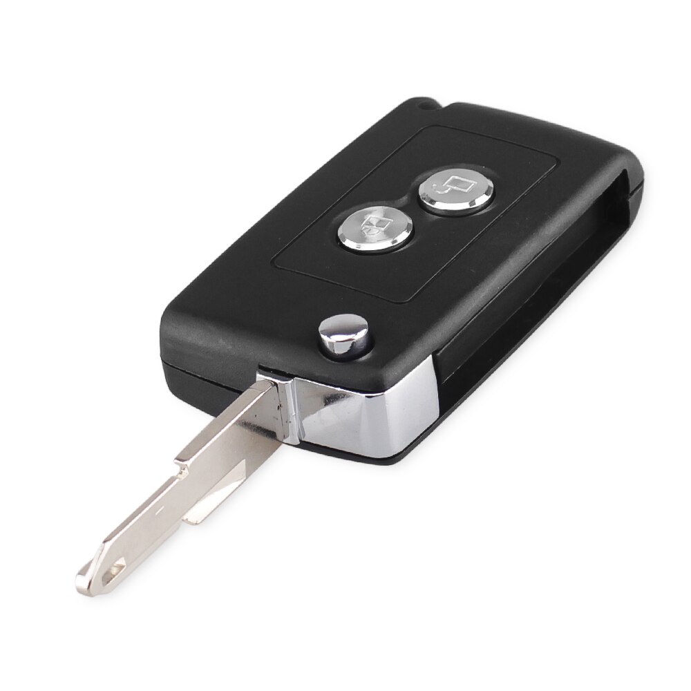 10pcs 2 BTN Modified Flip Car Remote Key Case Blank Shell For Citroen C1 C2 C3 Xsara Picasso For Peugeot 206 306 307 406
