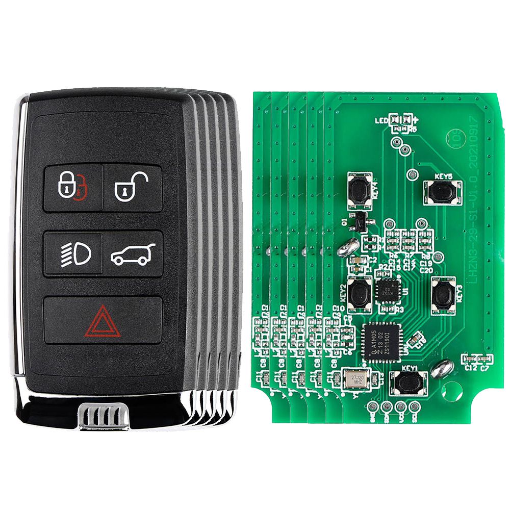 10pcs Lonsdor Smart Key for 2018-2021 Land Rover Jaguar 315MHz/433MHz with Key Shell