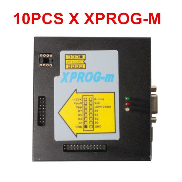 10pcs Newest Version XPROG-M V5.3 Plus With Dongle