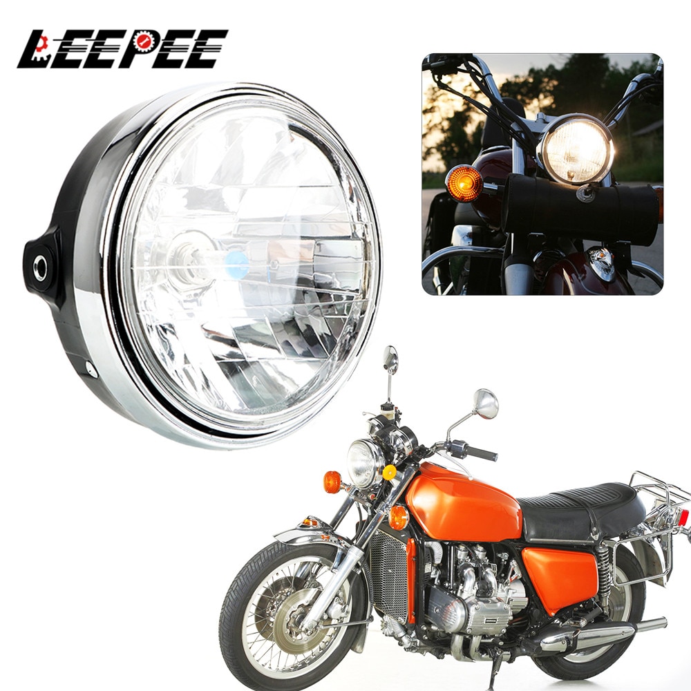 12V Head Light Lamps Motorcycle Halogen Headlight Headlamp Assembly for Honda Hornet 600 900 CB400 Moto Accessories