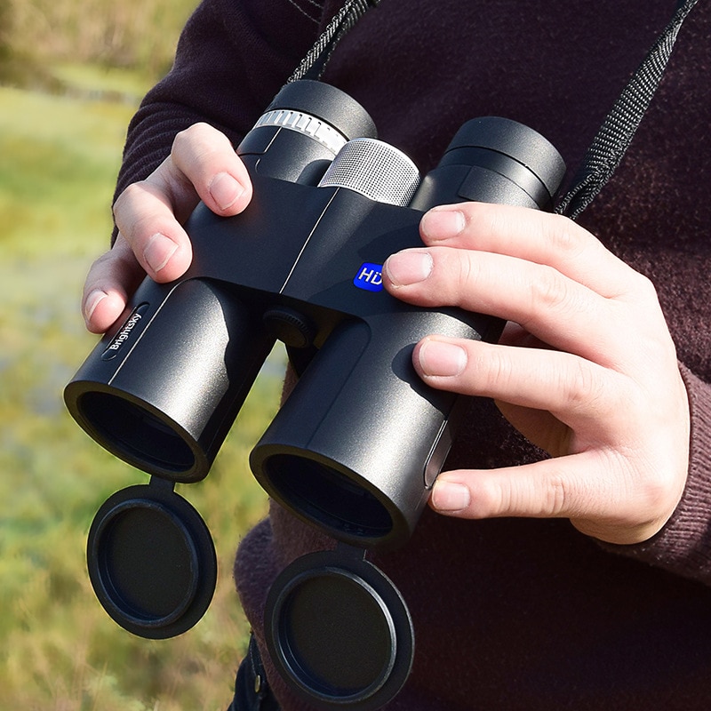 New 12X42 Bird Watching Binoculars High Power HD Telescope BK4 Roof Prism Optical Lenses Super Clear For Travel & Camping