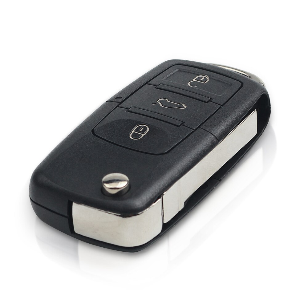 1J0 959 753 AH 3 Buttons Remote Key For VW SKODA Seat Roomster Fabia Superb Car Remote Control Key 434MHz 48 Chip Fob