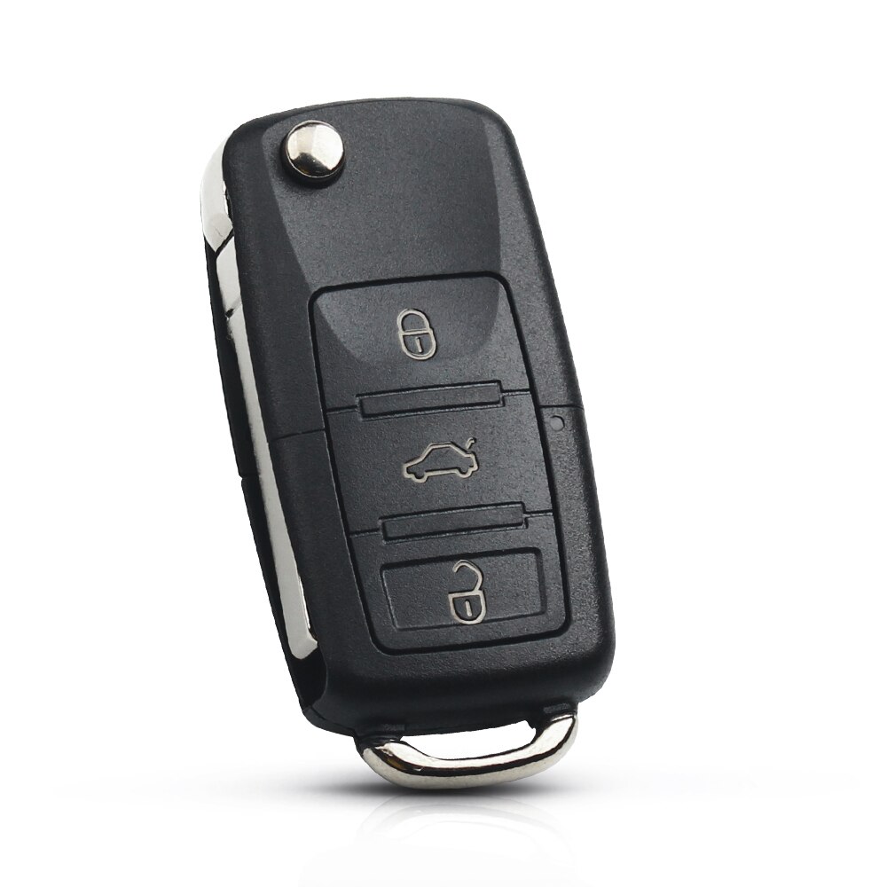 1J0 959 753 AH 3 Buttons Remote Key For VW SKODA Seat Roomster Fabia Superb Car Remote Control Key 434MHz 48 Chip Fob