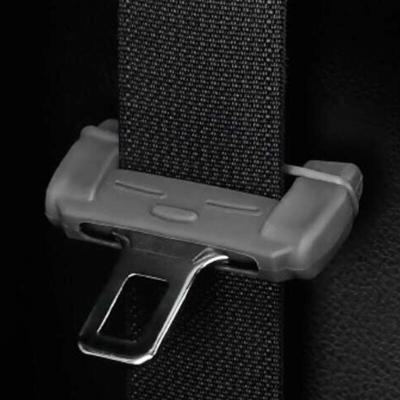 1pcs Car Safety Belt Buckle Silicon Protector Anti-Scratch Seat Belt Buckle Clip Interior Accessories for BMW VW Audi Toyota