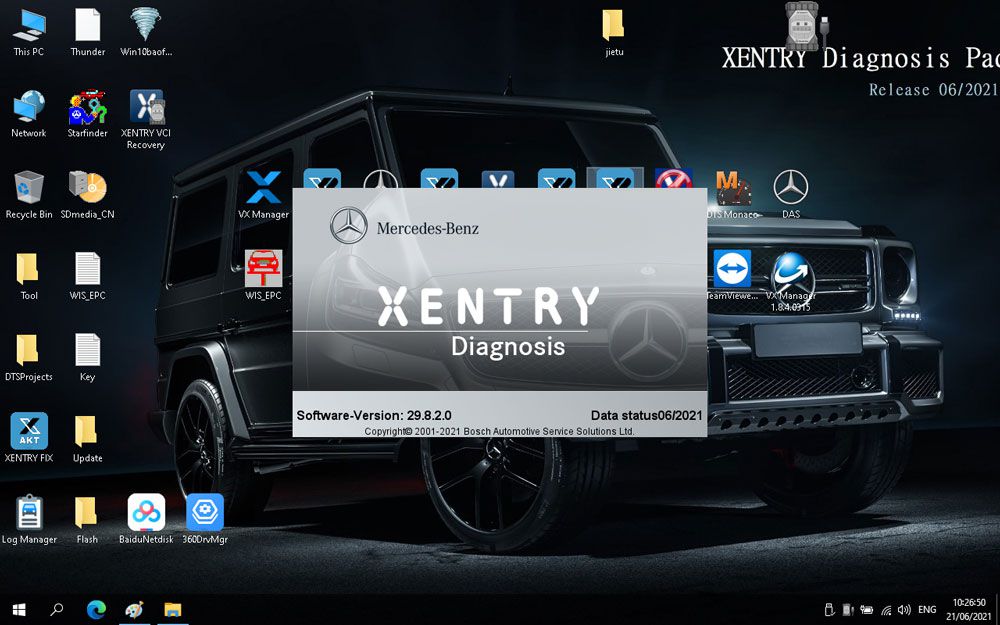 1TB Hard Drive with 2022.6 BENZ Xentry BMW ISTA-D 4.32.15 ISTA-P 3.68.100 Software for VXDIAG Multi Tools