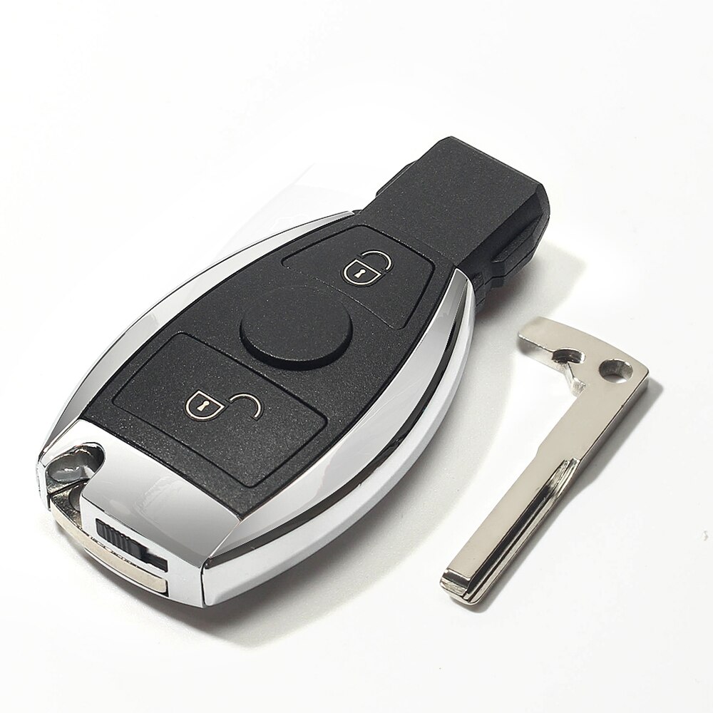 2 Buttons Fob Remote Smart Key Case For Mercedes BENZ ML SL SLK CLK W211 Keyless Entry Key Shell Replacement Blank Cover