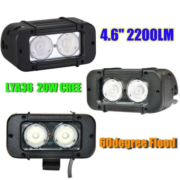 20W 60 Degree Flood Light/8 Degree Spot Light Off road light 4wd boad 12V 24V