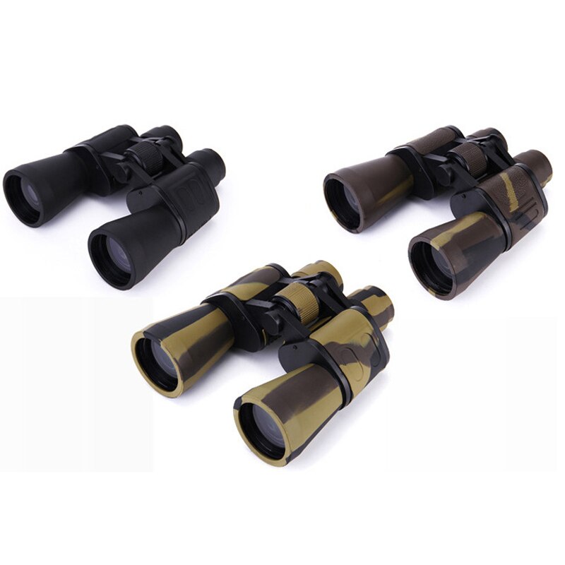 New 20x50 Camouflage Military Binoculars Long Range Large Eyepiece Powerful Telescopes Low Light Night Vision Hunting Telescope