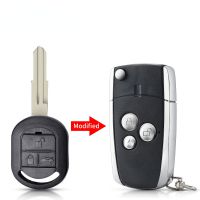 3 Buttons Modified Flip Remote Key Shell Case For Buick Excelle HRV For Chevrolet optra Fob Key Cover (After 2005 year)