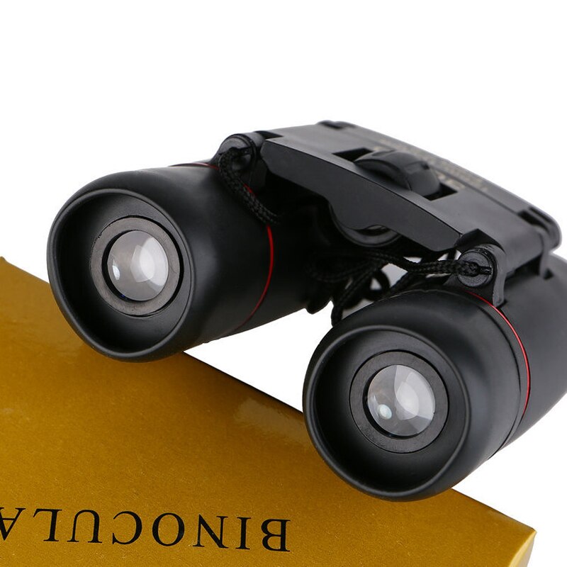 30x60 Binoculars Portable Folding Mini Telescope Low Light Night Vision For Hunting Sports Outdoor Camping Travel Sightseeing