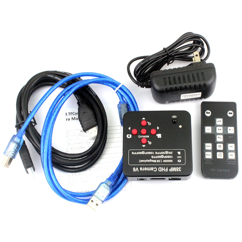 38MP HDMI-Compatible USB Microscopio Camera 3.5X-90X Simul-Focal Trinocular Stereo Microscope Soldering PCB Jewelry Repair Kit