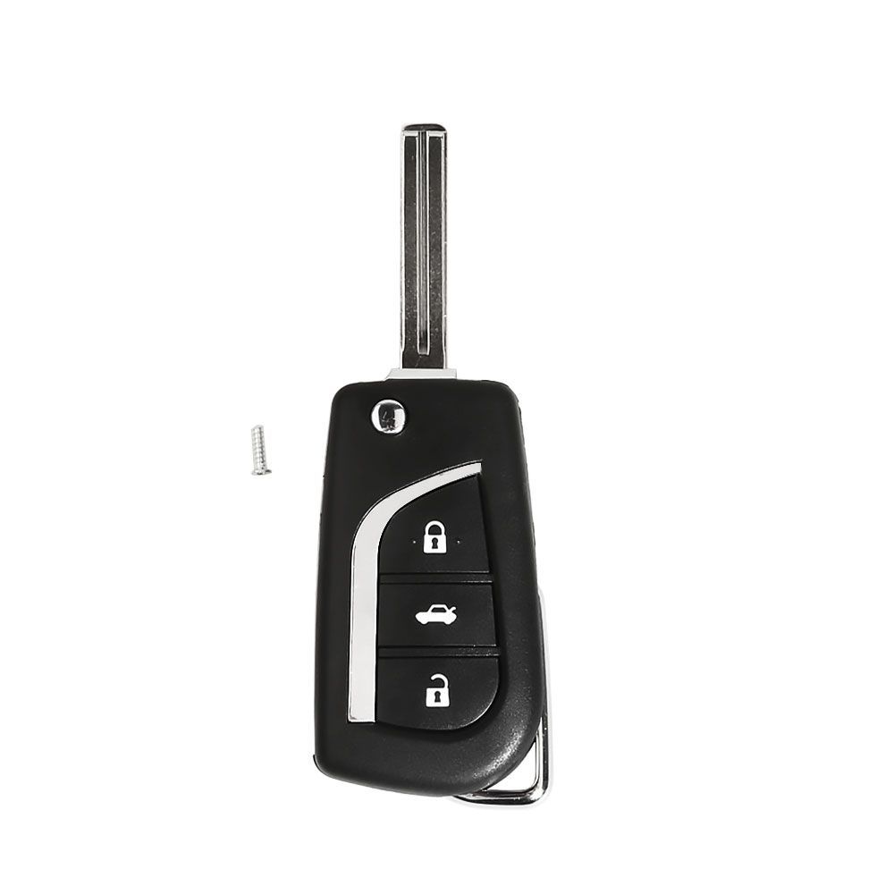 3 Button Flip Key For Toyota 433Mhz