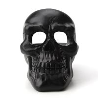 3D Skull Ashtray Tobacco Ash Holder Sculpture Statue Container Decoration Retro Vintage Skull Home Office Bar Ornament Crafts