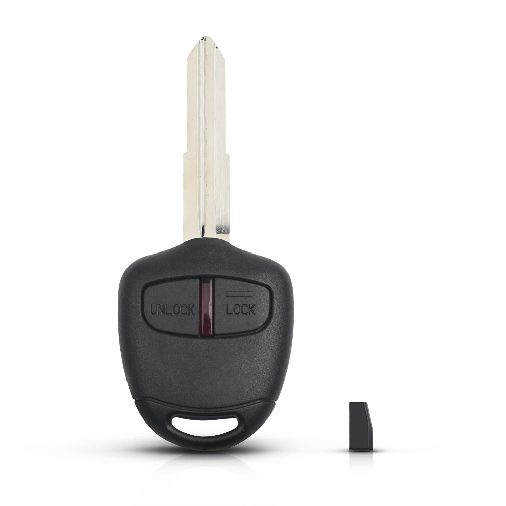 433MHz 2 Button Car Remote Key ID46 Chip For Mitsubishi Outlander Pajero Triton ASX Lancer Shogun 2005 - 2010 MIT11 Blade