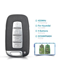 433Mhz Car Smart Remote Key For Hyundai lantra Genesis Veloster Equus Tucson Sonata Azera 2009-2015 For Kia SY5HMFNA04