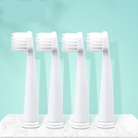 4pcs/lot Replacement Brush Heads for EK9/EK8 /EK10 Kids Electric Soft Toothbrush Head Teeth Cleaning Smart Snap-on Brush Head