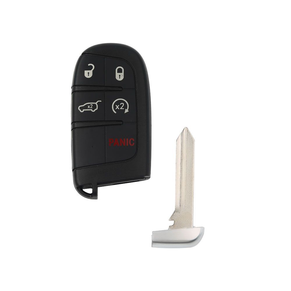 4+1 Button Smart Card for JEEP 433MHZ FCC ID: GQ4-54T PN: 68105078