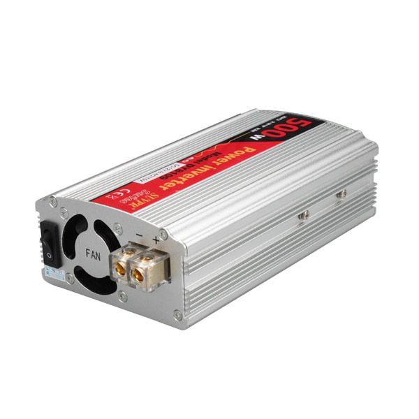 500W USB Car Inverter DC 12V to AC 110V