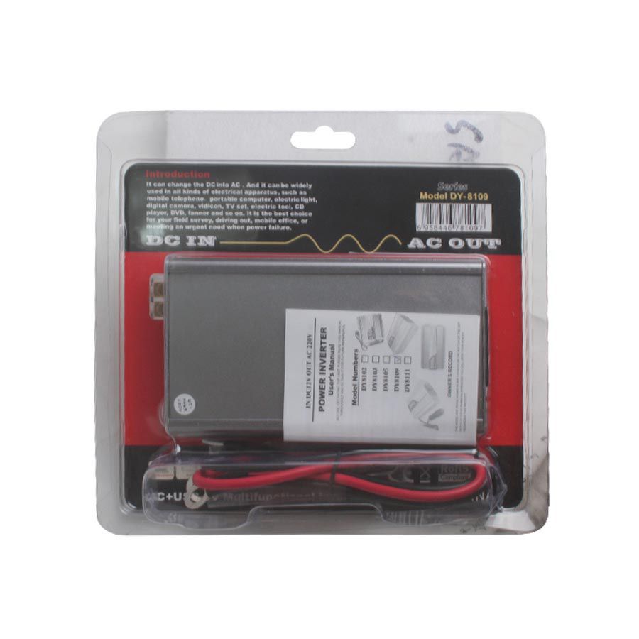 500W USB Car Inverter DC 12V to AC 220V