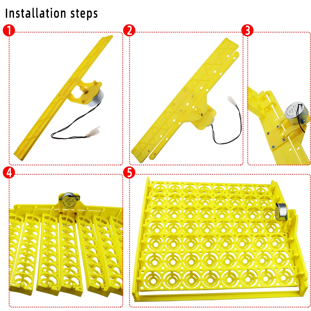 56 Eggs Incubator Eggs Automatic Incubator Incubator motor Turn Tray Poultry Incubation Equipment Farm poultry Hatching device