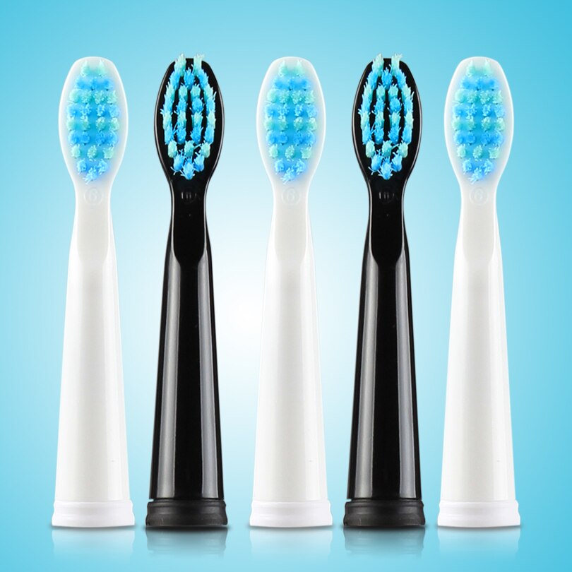 5pcs/lot  Replacement Brush Heads Sonic Wave Bristles Electric Toothbrush Head Fits for E9/E4/SG515/SG507/SG551/SG575