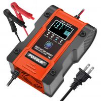 6A Fully-Automatic Smart Charger, 12V 24V Battery Charger, Battery Maintainer, Battery Desulfator AGM GEL WET Lithium