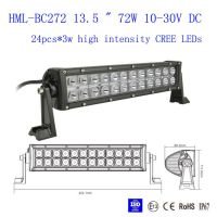 13.5" 72W CREE Led light bar 60'' FLOOD light 12'' SPOT light WORK light off road light 4wd boat White