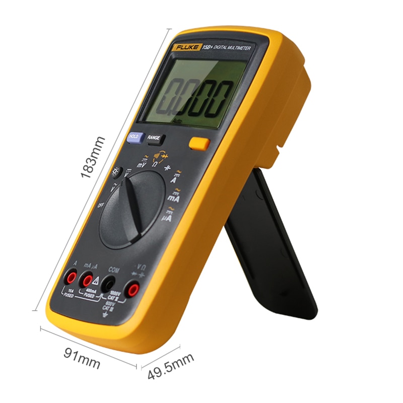 F15B+/17B+/18B+/12E+ Digital Multimeter Auto Range 4000 Counts AC/DC Voltage Current Resistance Meter Capacitance Tester