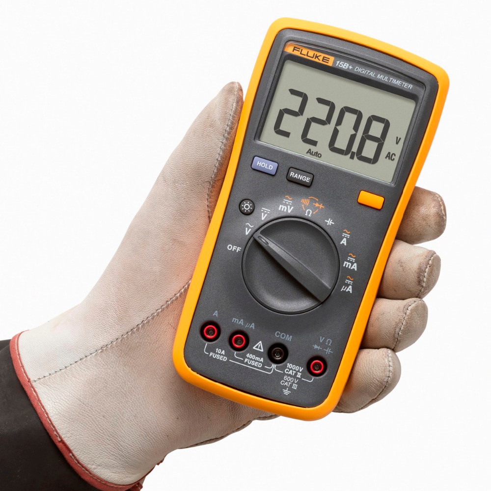 F15B+/17B+/18B+/12E+ Digital Multimeter Auto Range 4000 Counts AC/DC Voltage Current Resistance Meter Capacitance Tester