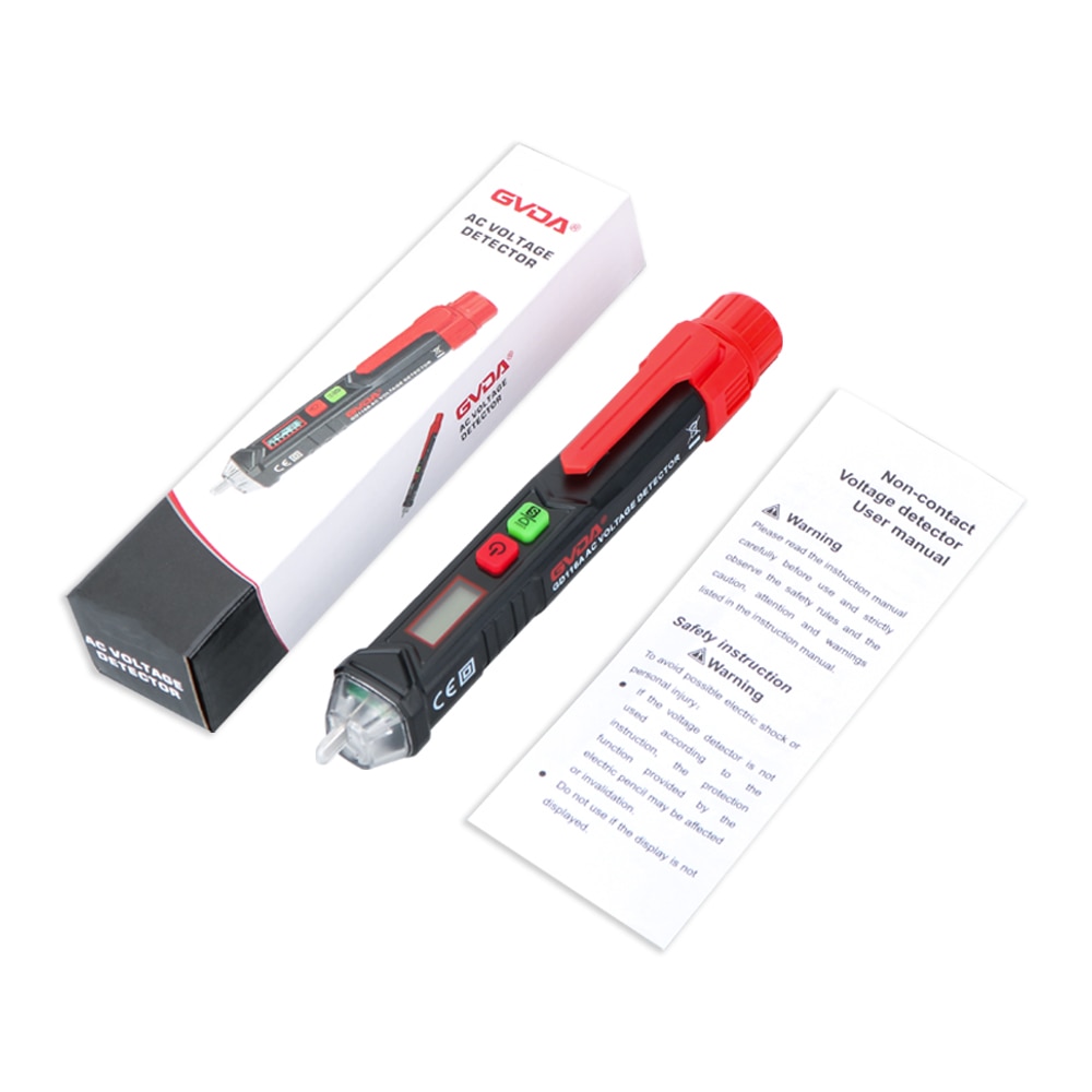 Intelligent Non-contact Alarm AC voltage detector meter Smart Tester Pen 12-1000V Current Electric Sensor Test Pencil
