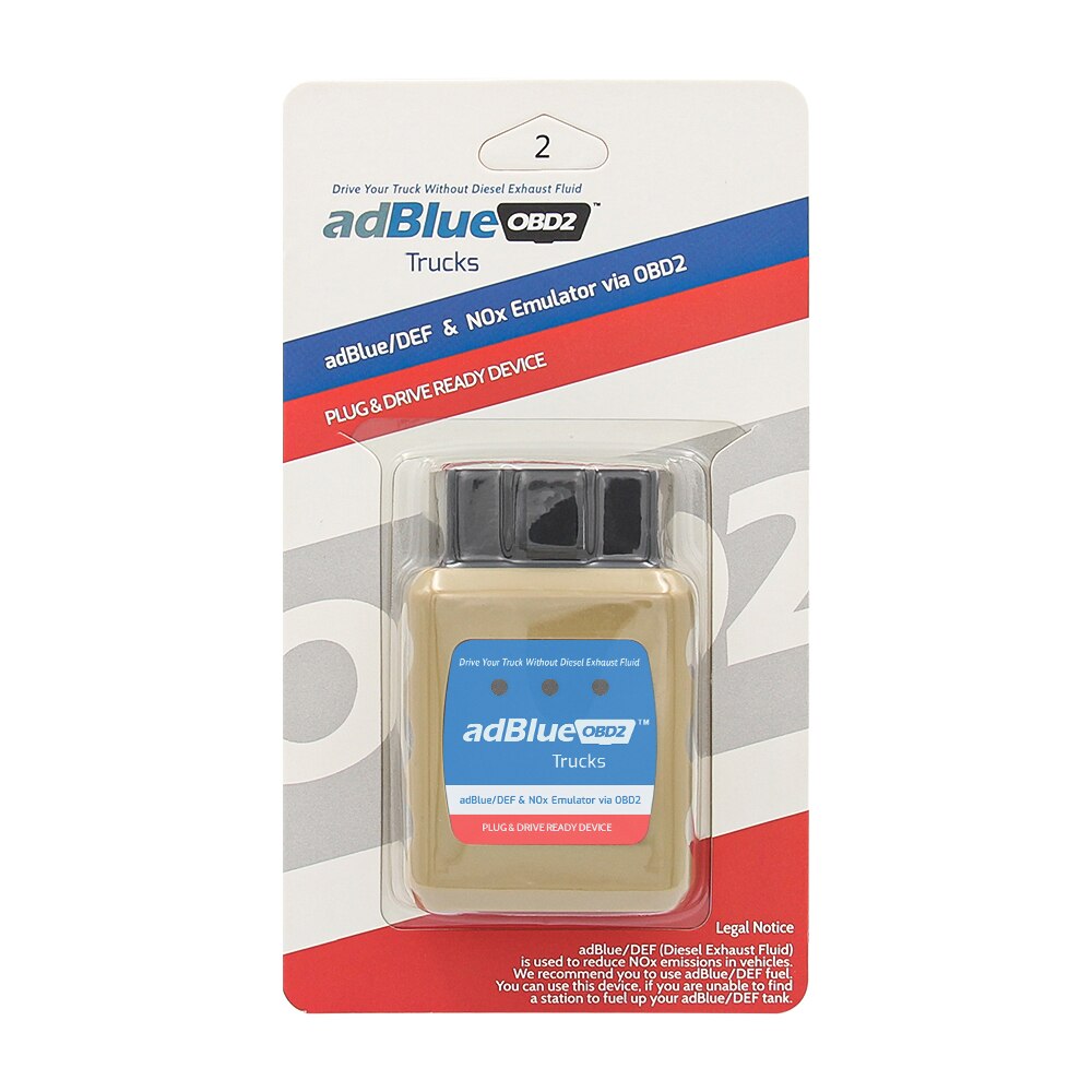 AdBlue Emulator EURO 4/5 OBD2 OBDII AdBlueOBD2 OBD2 NOx Ad blue Emulator for Scania for DAF for Renault for IVECO for Volvo